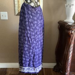 Long  Skirt Size( 8 )