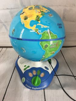 Junior explorers globe with sounds and lots of fun learning great shape