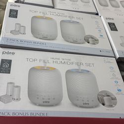 Pure Enrichment Easy-Fill 0.79G Humidifier Bonus Bundle, 2-pack