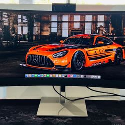 HP 34” E34m G4 WQHD (3440 x 1440) Curved USB C Conferencing Monitor Built in WebCam//Speaker