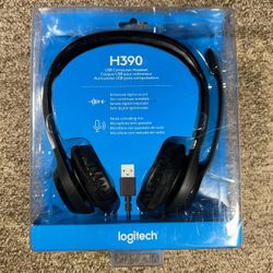 Logitech H390 USB Computer Headset