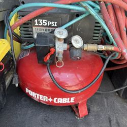 Porter Cable Compressor 135 Psi 6 Gallons 