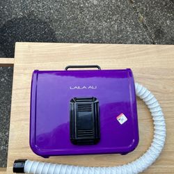 Laila Ali Ionic Soft Bonnet Hair Dryer 3 Heat 1 Cooling Settings Portable Case
