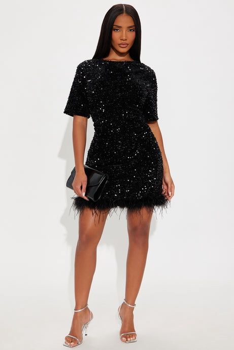 Sequin Mini Dress ! Size 1X Available