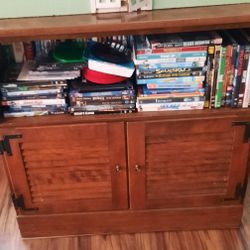 Older Wooden Storage Cabinet 