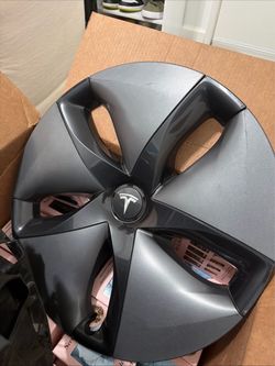 Tesla wheel cover