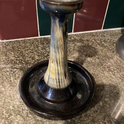 Glazed Candle Holder