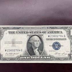 1935 Blue Seal Note With Error 😎