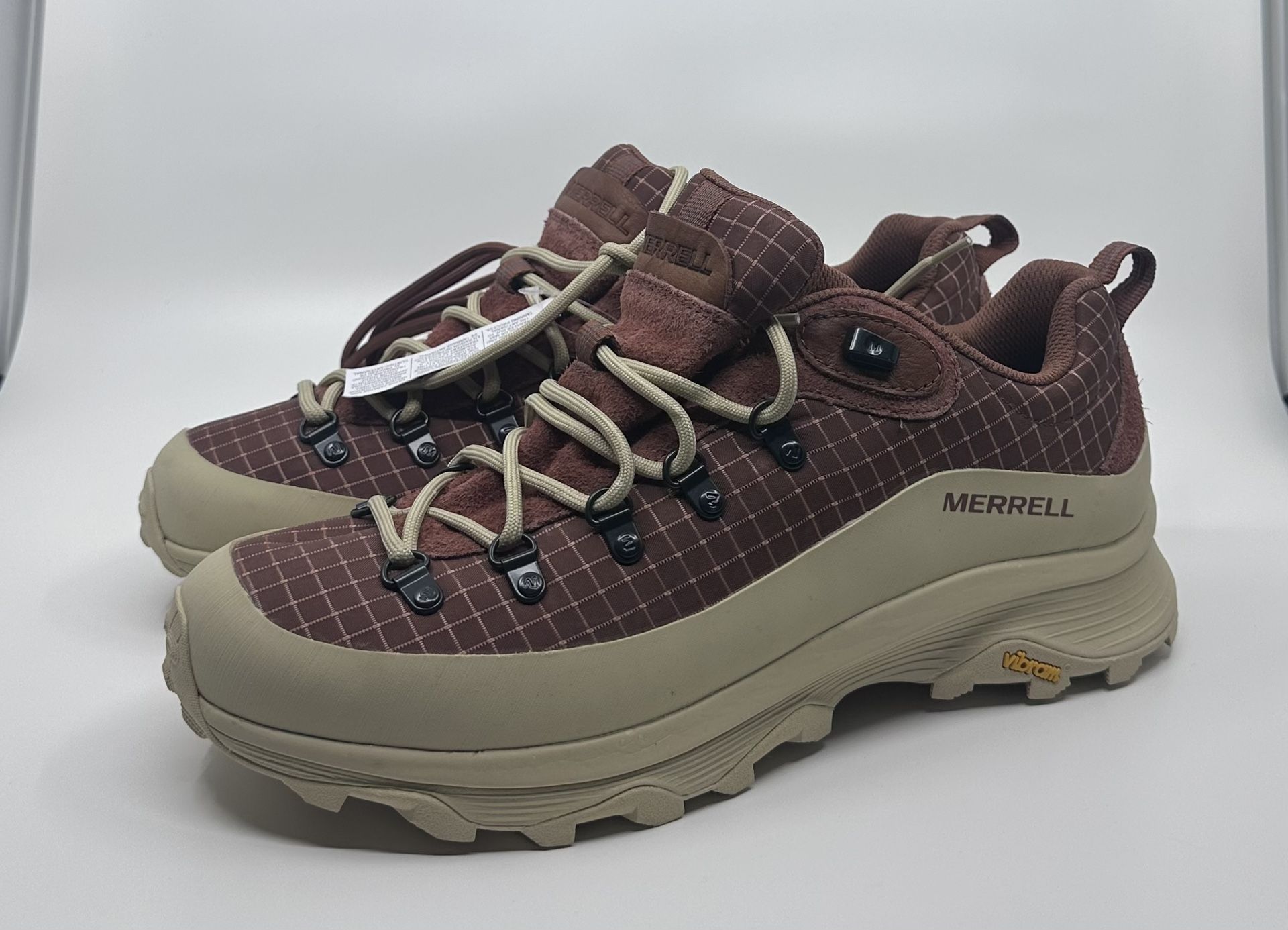 Merrell 1TRL Ontario SP RS SE Nutshell Brown Cream J006099 Shoe Trainer Size 12