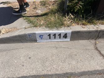 Curb side painting