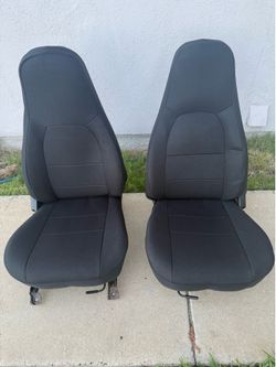 Mazda Miata driver and passages seat