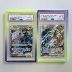 PSA 10 Sequential Reshiram & Zekrom Gx Dream League 