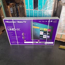 Tv 65 Inch Hisense Roku 4K Smart 