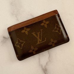 Louis Vuitton Monogram Card Holder LV 2018  * Authentic *