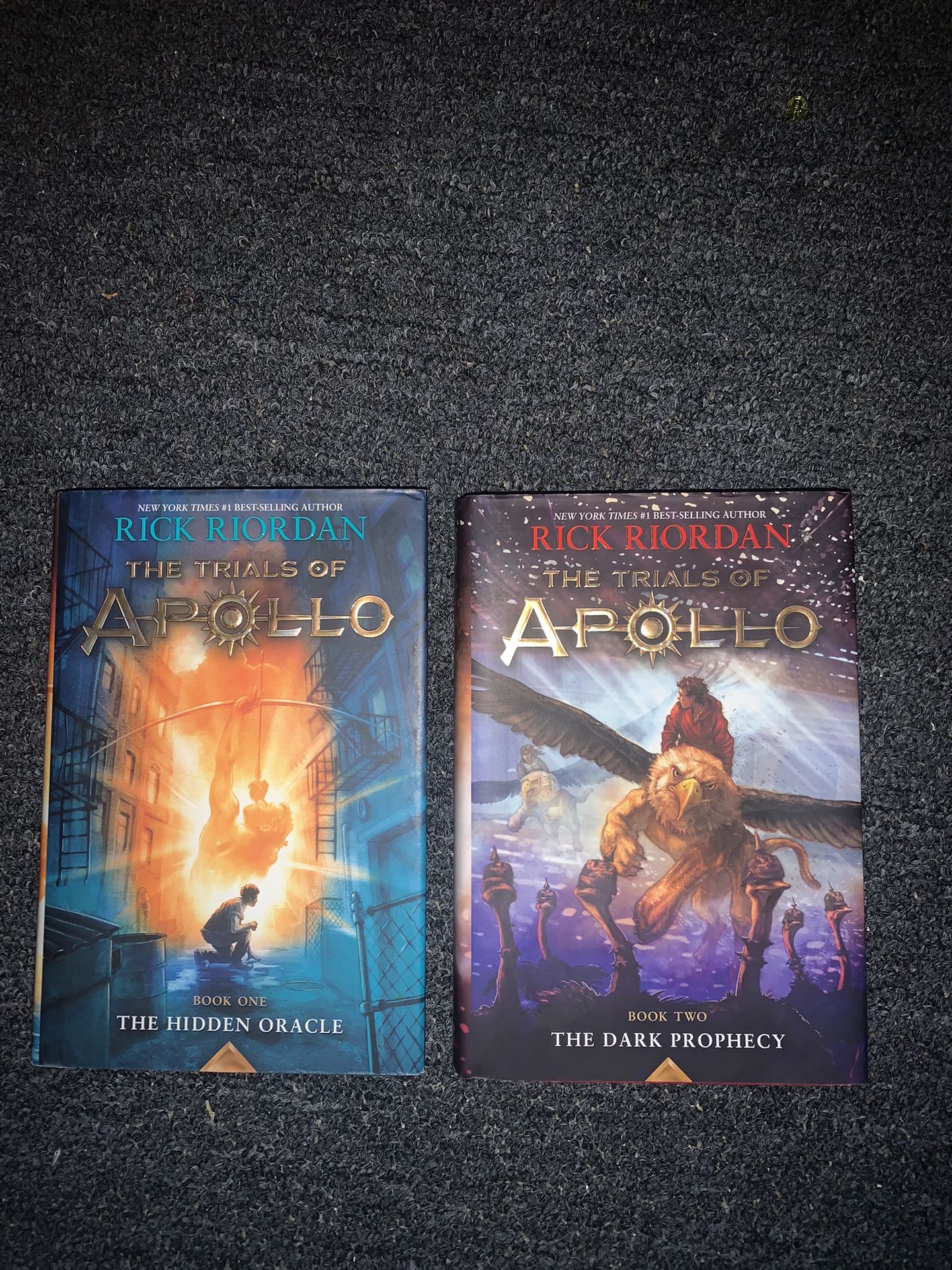 Trials of Apollo Books 1 & 2 HARDCOVER