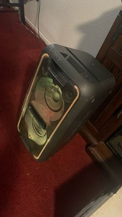 Sony Speaker With Lights