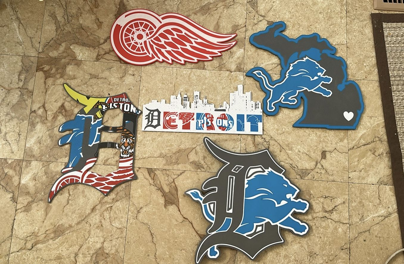 Detroit Sports Logos