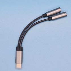 USB Type C to 3.5mm Headphone Jack Adapter

