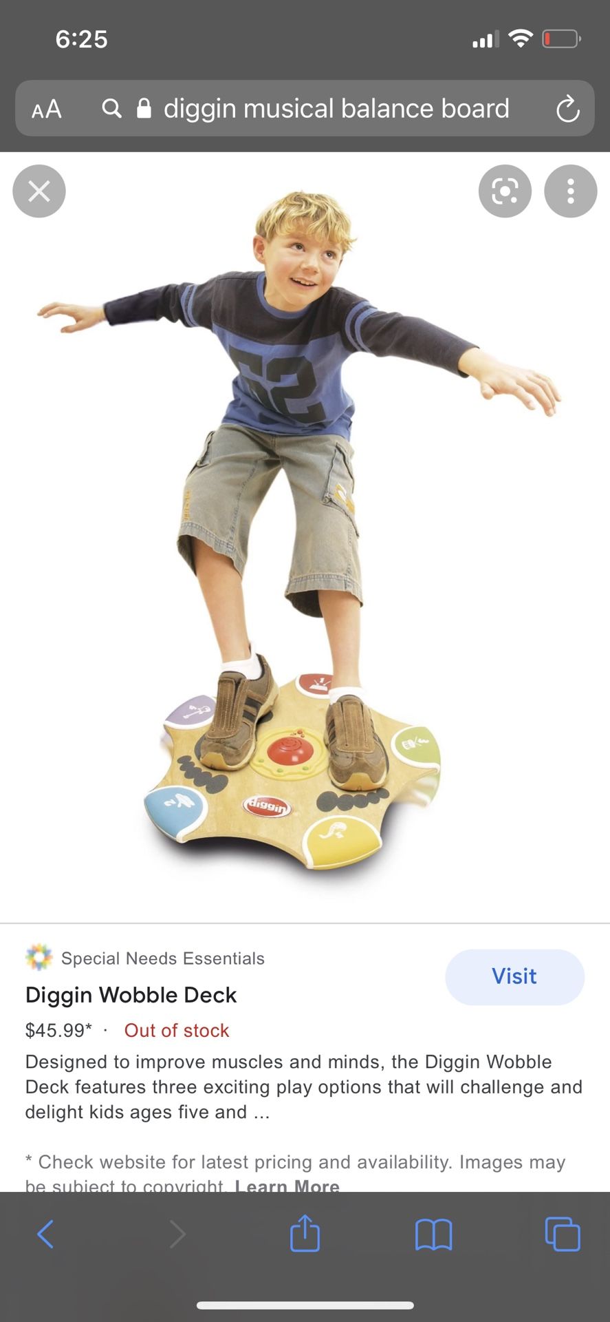 Diggin: Wobble Deck: The Electronic Balance Challenge is an activity for all.