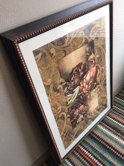 Beautiful art in a gorgeous frame