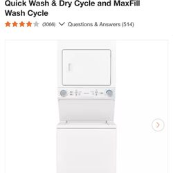Electric Washer Dryer 30 Inch Frigidaire