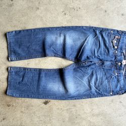 True Religion blue denim jeans Straight fit