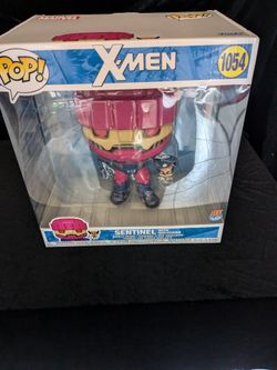 Funko Pop! Jumbo: Marvel - Sentinel w/Wolverine 10”