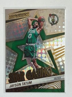 2024-25 Panini Revolution #3 Jayson Tatum Star Gazing Boston Celtics