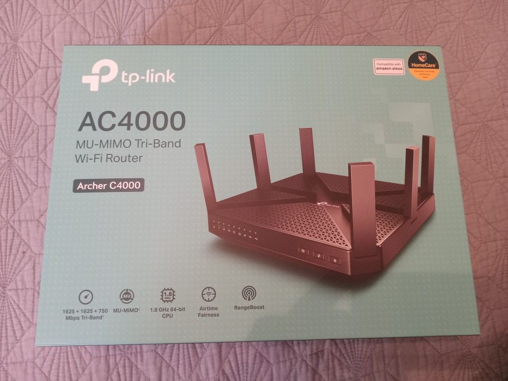 TP-Link AC4000 Tri-Band Wi-Fi Router