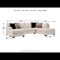 Ashely Sectional Couch 