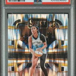 2024  Select WMBA Angle Reese  Silver Flash #5  PSA8   NM/MT 8