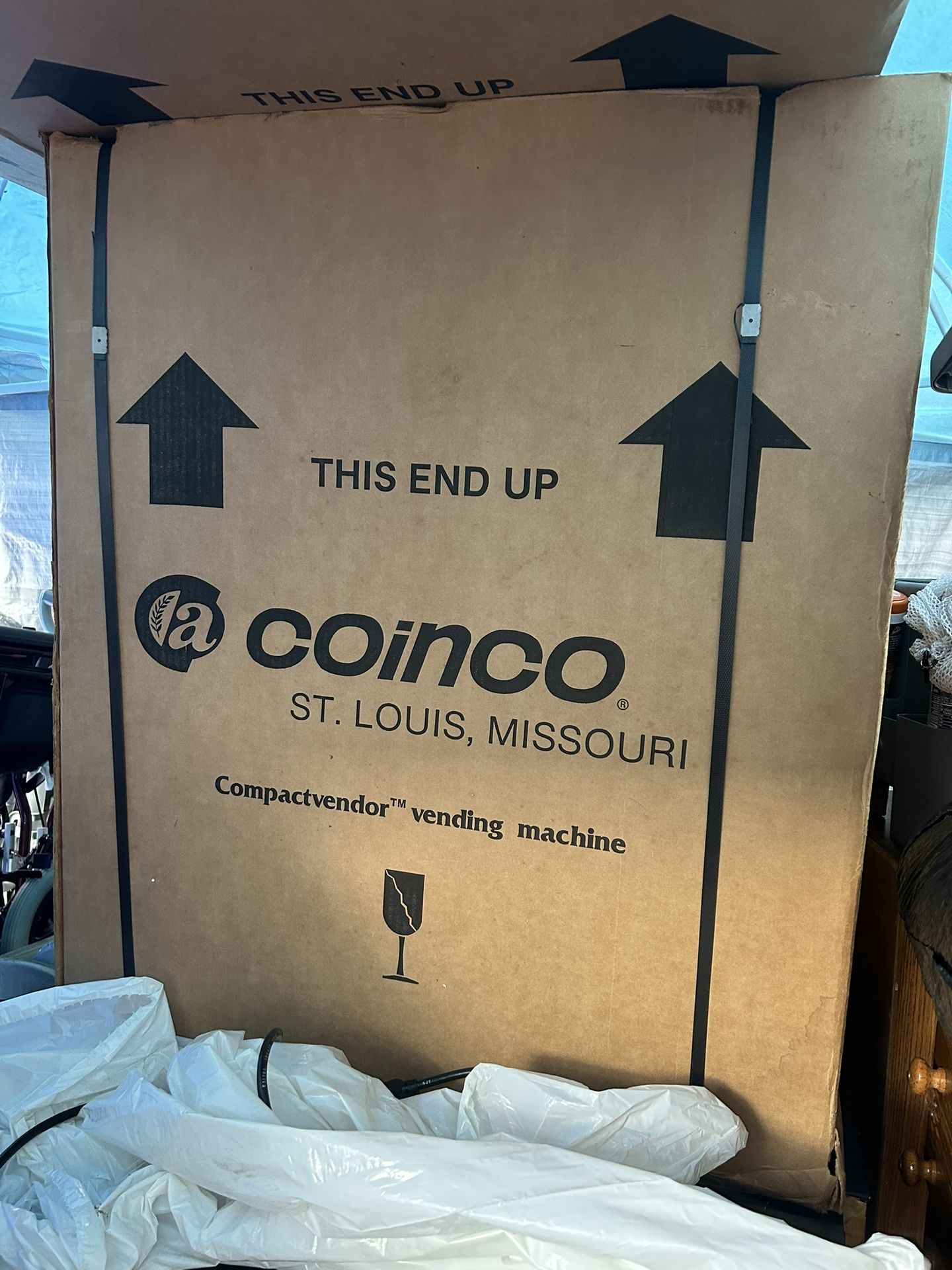 New old stock Coinco CT48 compact vending mashine in box