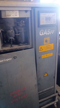 Screw air compressor Atlas copco
