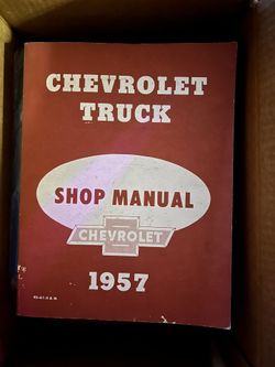 Book 1957 Chevrolet Truck Shop Manual