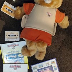 Original Teddy Ruxpin With Books