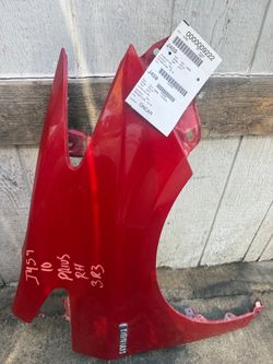 2010 - 2015 Toyota Prius Fender Passenger side Red Tag# 9222