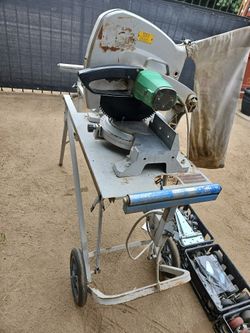 Hitachi 15 inch chop saw deals