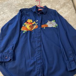 Disney Embroidery Shirt/Jacket