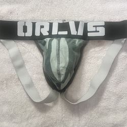 Vintage ORLVS Men’s  Cotton Camouflage  Jockstrap Small