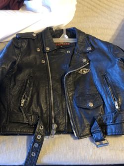 Youth leather jacket