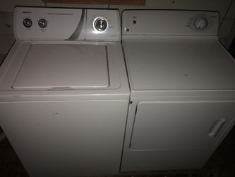 Washer and dryer