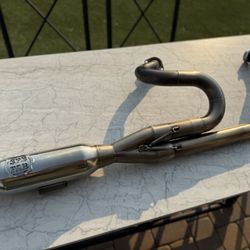 SPB FAB 2 Into 1 Exhaust Pipe For Harley Davidson Touring 2017 - 2024