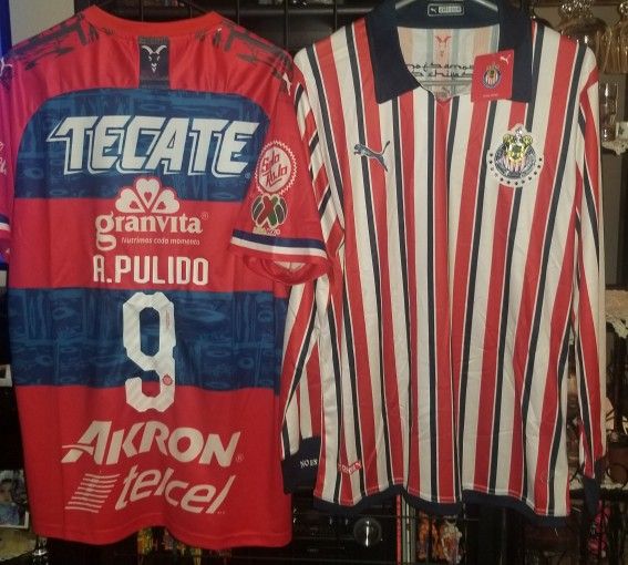 Puma 2018 Chivas Guadalajara JERSEY'S Size Small Large No Trade