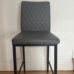 Bar Stool - Bar chair - Tall Chair - High Chair - Grey Furniture
