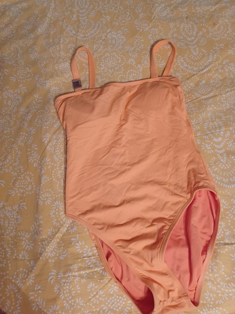 Swimsuit  Orange Size 10 Michael Kors Brand  $10..000