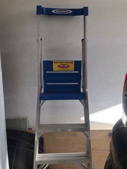 Unused Werner Podium Ladder, 250 LBS.