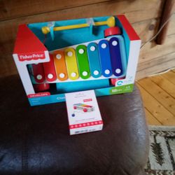 Fisher Price Classic Xylophone And Hallmark Ornament 