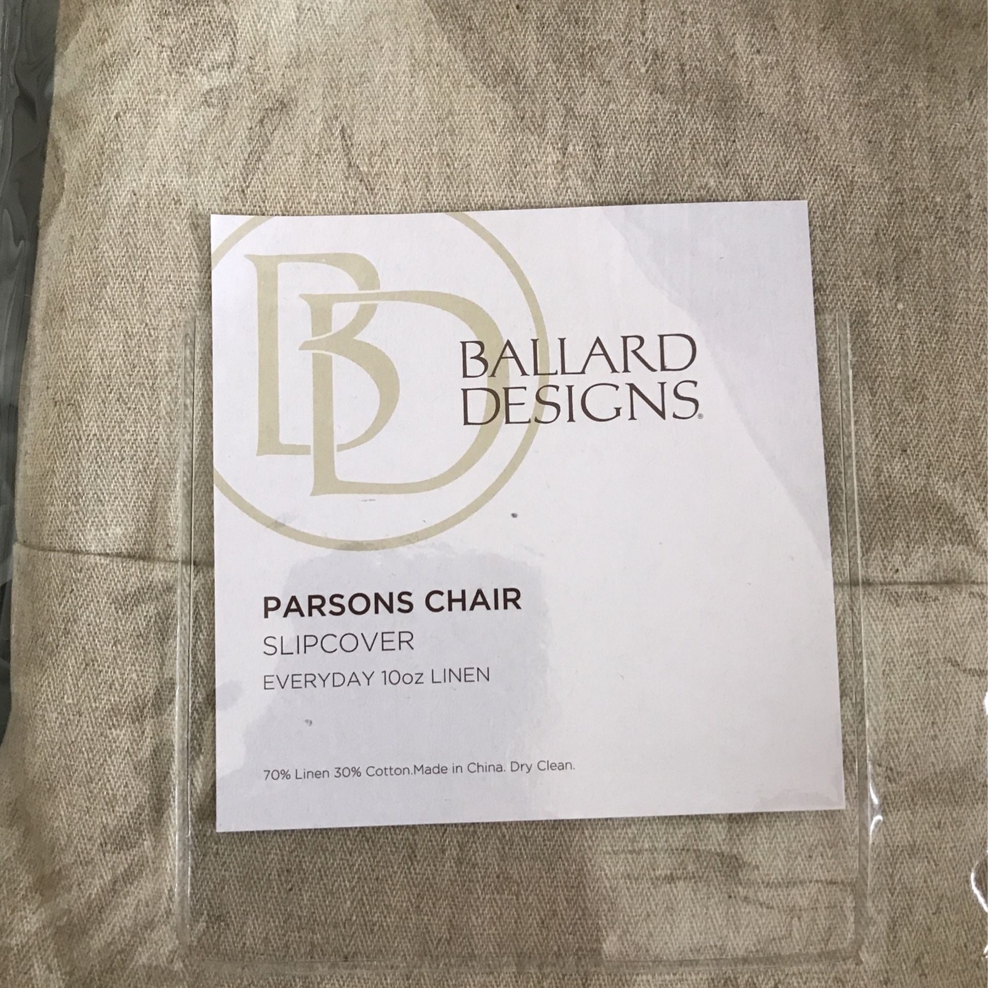 Ballard Parsons Chair Slipcovers - qty 4