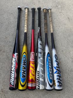 Baseball Bats 30” Have More Equipment Available