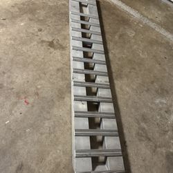 Gen Y 8ft Single Aluminum Car Hauler Ramp 10k Lbs Capacity With Pair 